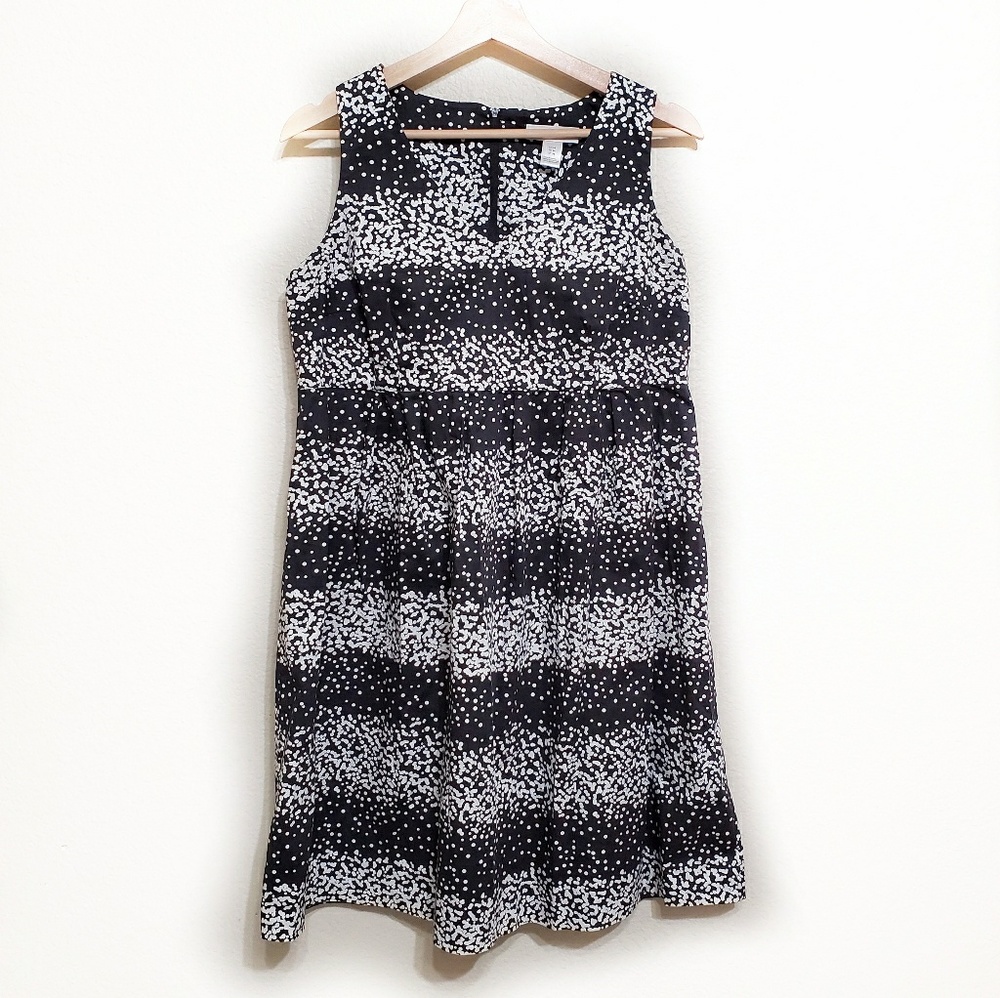 Motherhood Maternity Black & White Dress